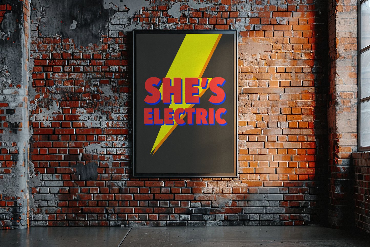 She's Electric | Poster